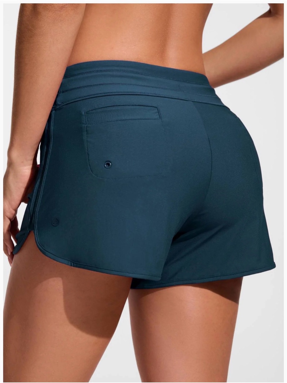 CRZ YOGA Women's tankini and Drawstring Swim Shorts Bottom 3'', Size Med NWT - Picture 5 of 11